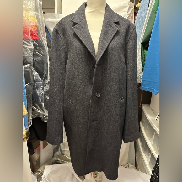 Coach Other - Men’s Coach  NWOT never worn xl Tweed coat lined  ,leather elbow patches
